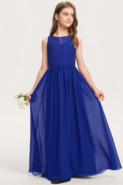 Robe Demoiselle D'Honneur Élégante Enfantine