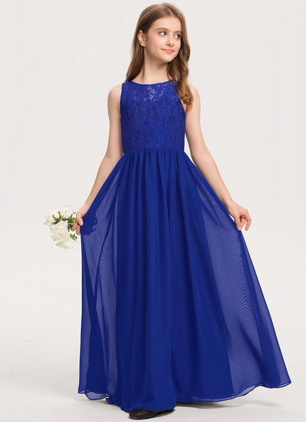 Robe Demoiselle D'Honneur Élégante Enfantine