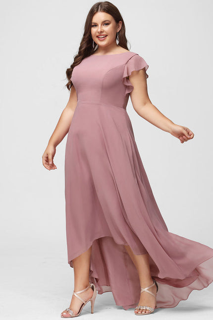 Robe Demoiselle D'Honneur Trapèze Fluidité Élégante - gallery 6