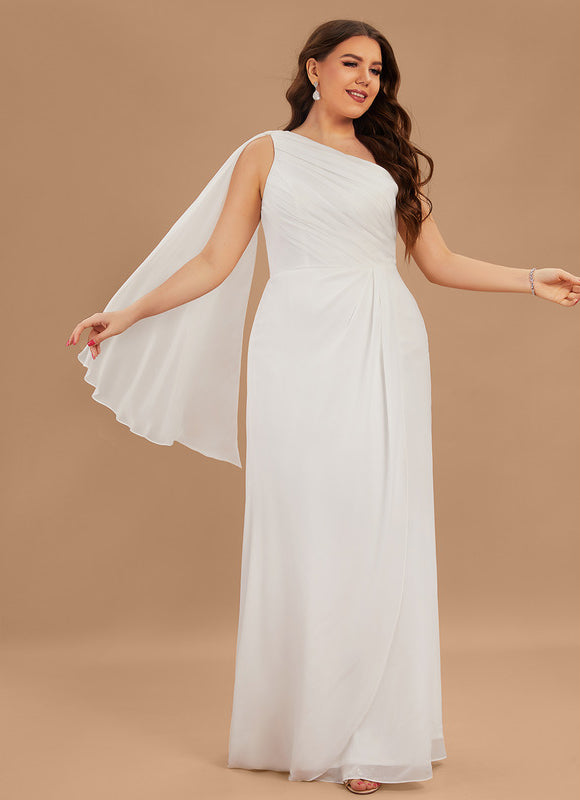 Robe Demoiselle D'Honneur Élégance Asymétrique - gallery 9