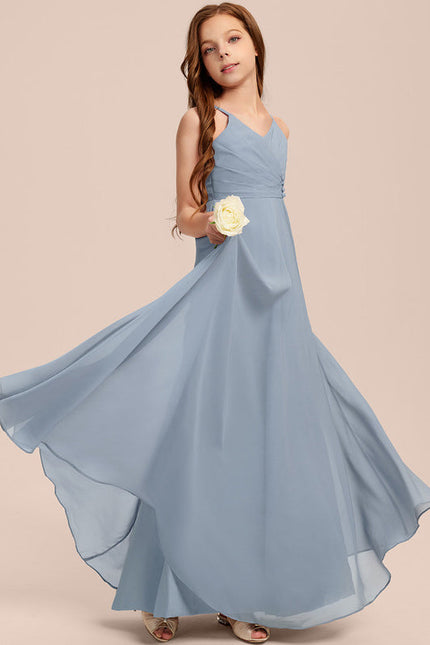 Robe Demoiselle D'Honneur Verte Éthérée