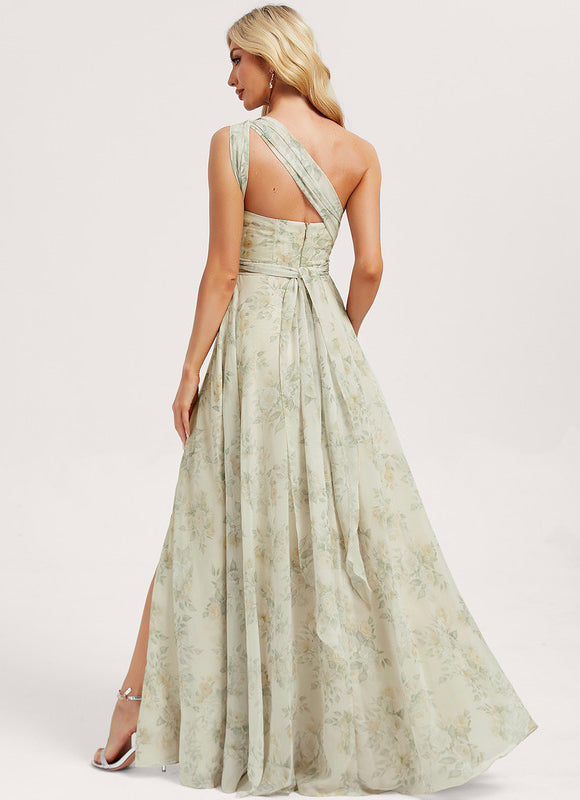 Robe Demoiselle D'Honneur Asymétrique - gallery 9