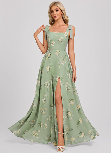 Robe Longue Pastel Demoiselle D'Honneur