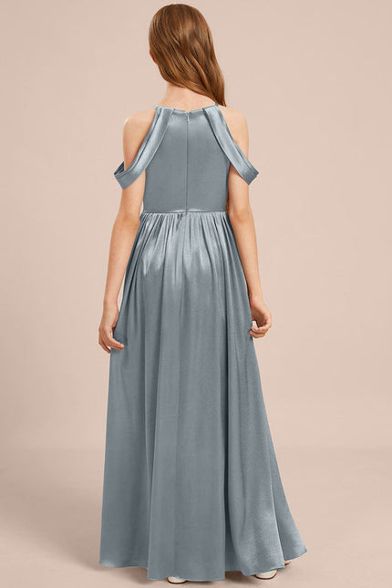 Robe Demoiselle D'Honneur Epaule Dénudée - gallery 1