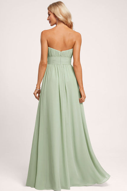 Robe Demoiselle D'Honneur Émeraude Douce - gallery 6