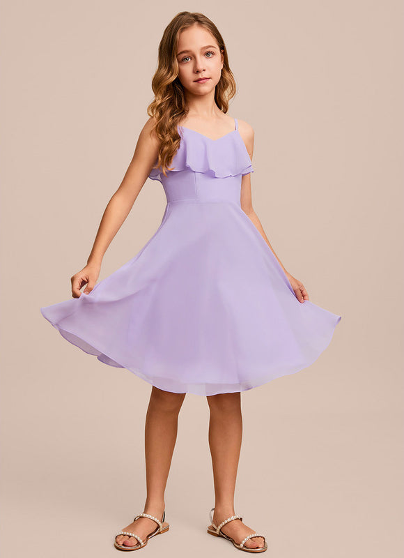 Robe Demoiselle D'Honneur Éclat Vert Éthéré - gallery 2