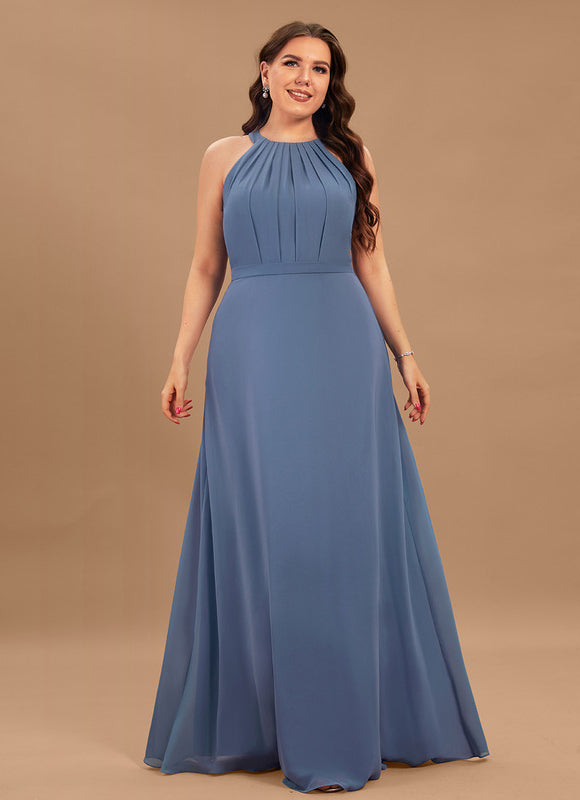 Robe Demoiselle D'Honneur Émeraude Fluide - gallery 5