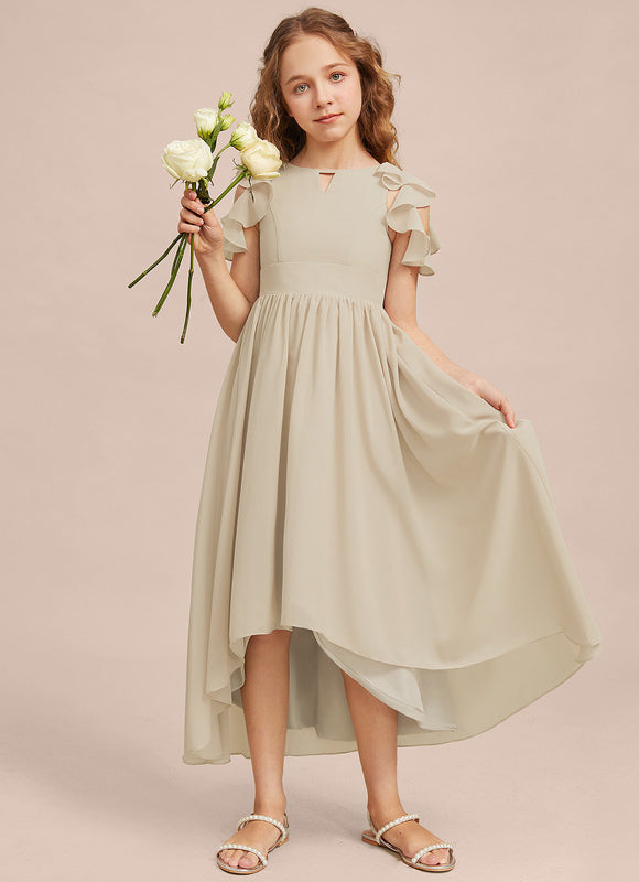 Robe Demoiselle D'Honneur Nuit Marine Fluide - gallery 1