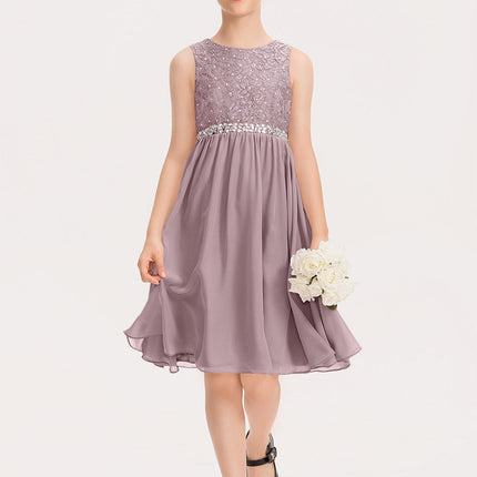 Robe Demoiselle D'Honneur Mousse Améthyste