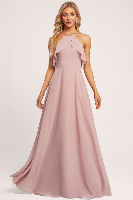 Robe Demoiselle D'Honneur Mousseline Éthérée - gallery 2