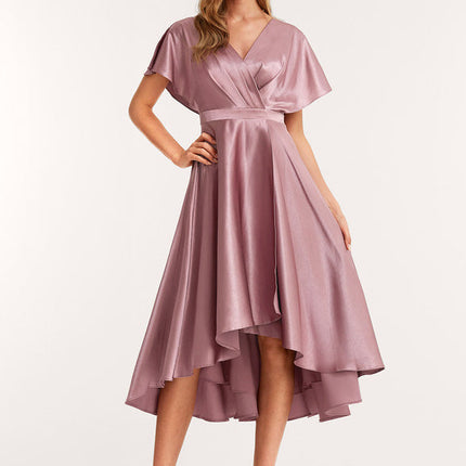 Robe De Demoiselle D'Honneur Mi Longue