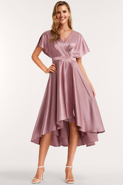 Robe De Demoiselle D'Honneur Mi Longue