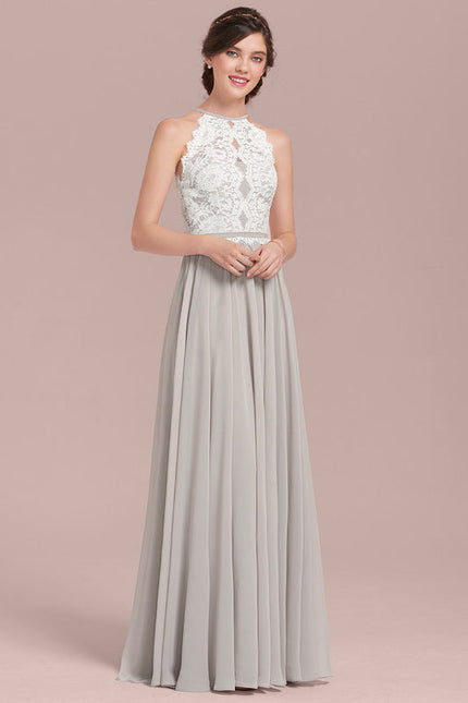 Robe Demoiselle D'Honneur Mousse Poudrée - gallery 5