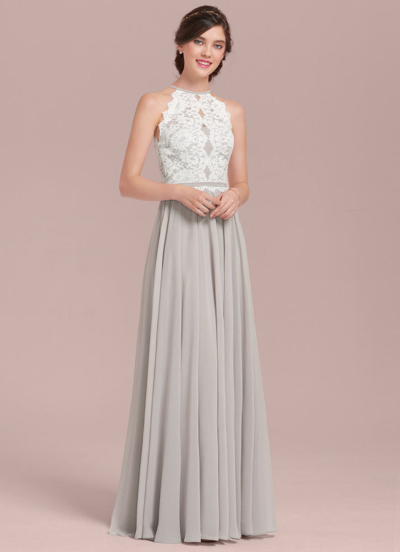 Robe Demoiselle D'Honneur Mousse Poudrée - gallery 5