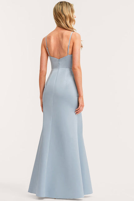 Robe Demoiselle D'Honneur Rose Satin - gallery 6