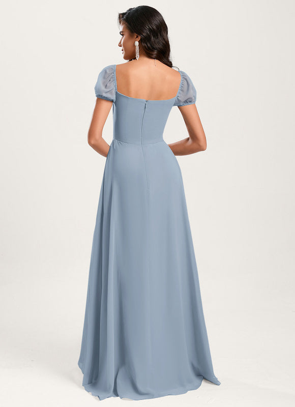 Robe Demoiselle D'Honneur Fluide Mint - gallery 1