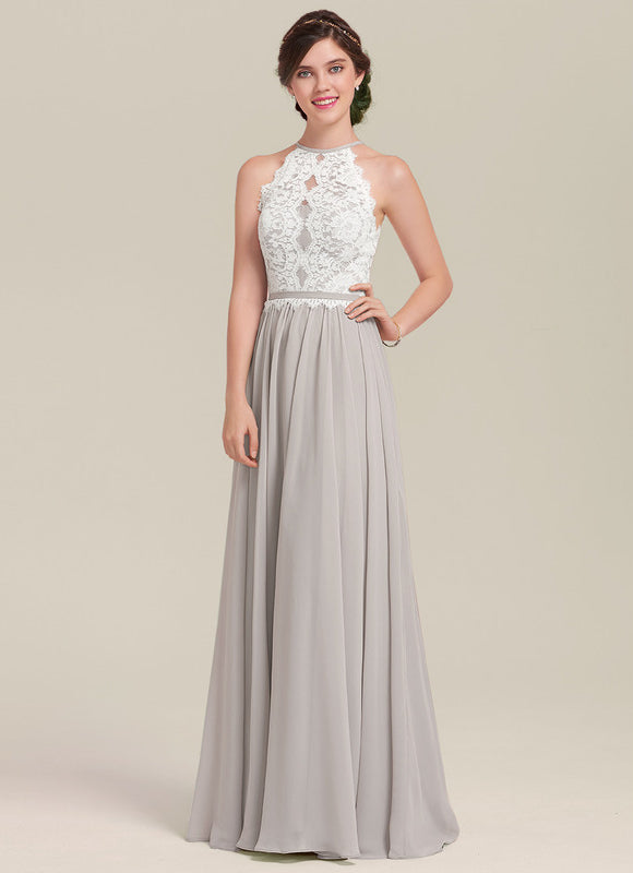 Robe Demoiselle D'Honneur Mousse Poudrée - gallery 6