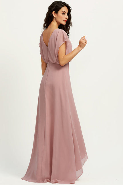 Robe Demoiselle D'Honneur Mousseline Aérienne - gallery 3