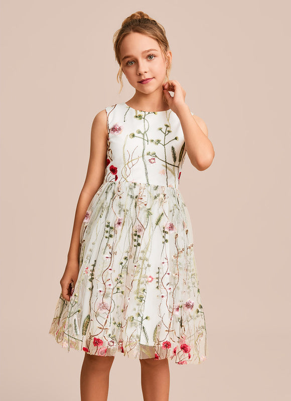 Robe Demoiselle D'Honneur Florale Enchantée - gallery 1