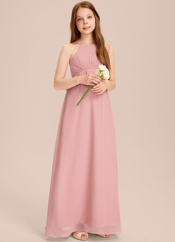 Robe Demoiselle D'Honneur Flottante Prune - gallery 4