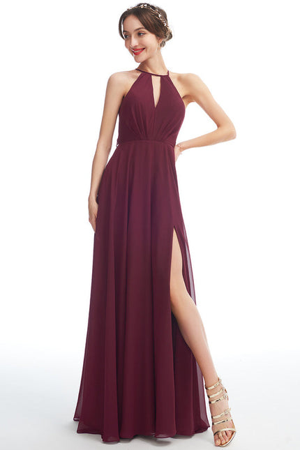 Robe Demoiselle D'Honneur Florale Légère - gallery 3