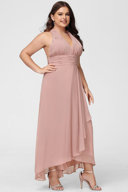 Robe Demoiselle D'Honneur Mousseline Aérienne - gallery 8