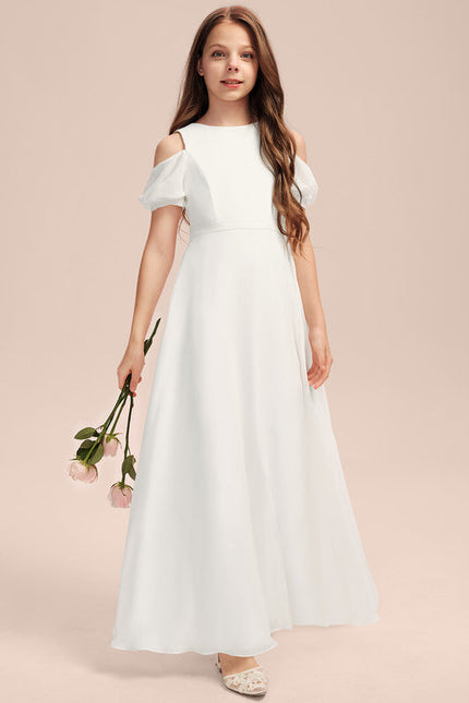 Robe Demoiselle D'Honneur Flottante Épure - gallery 2