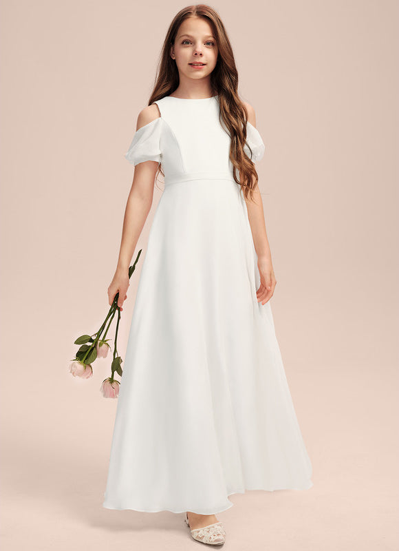 Robe Demoiselle D'Honneur Flottante Épure - gallery 2