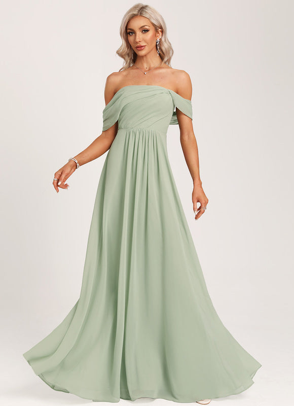 Robe Demoiselle D'Honneur Bordeaux Chic