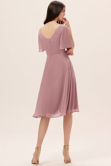 Robe Demoiselle D'Honneur Nuage Rosé - gallery 1