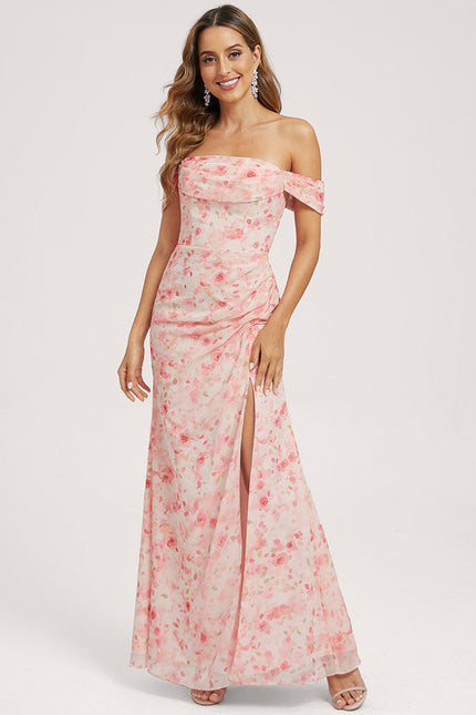 Robe Demoiselle D'Honneur Bordeaux Chic - gallery 1