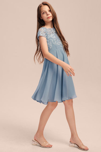 Robe Demoiselle D'Honneur Ciel Éthéré - gallery 6