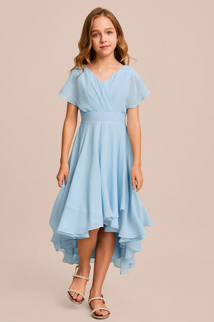 Robe Demoiselle D'Honneur Ailée Vert Pastel