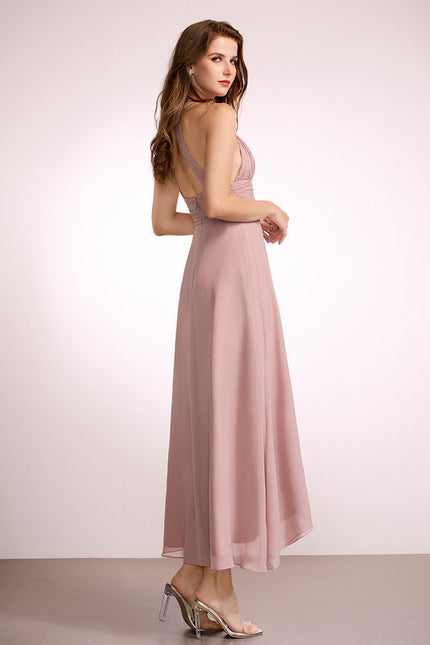 Robe Demoiselle D'Honneur Mousseline Aérienne - gallery 2