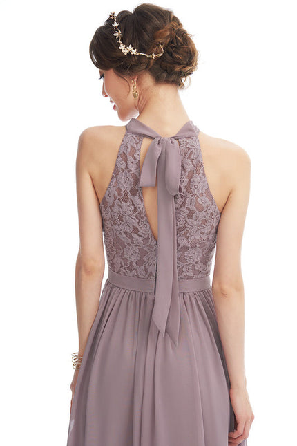 Robe Demoiselle D'Honneur Élégante Ombre - gallery 3