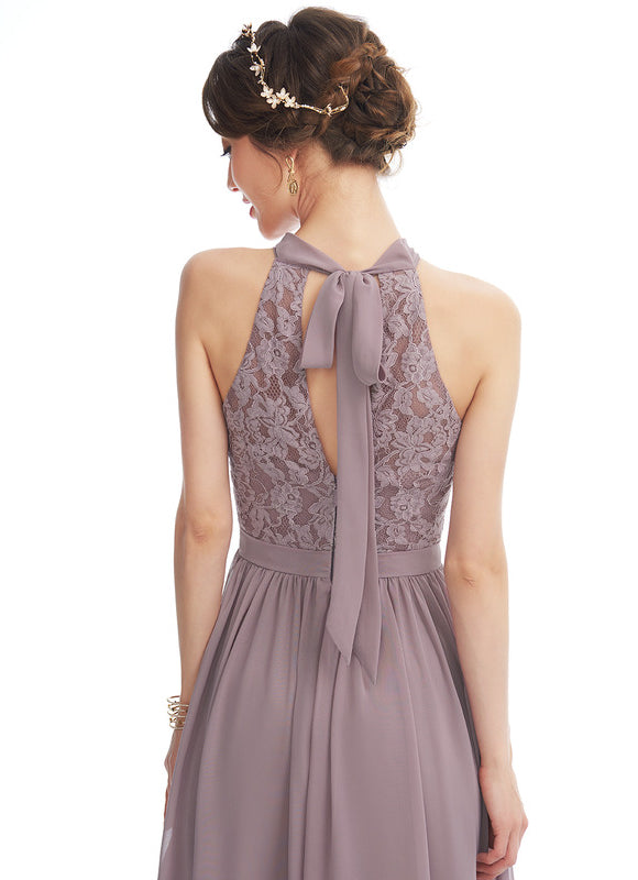 Robe Demoiselle D'Honneur Élégante Ombre - gallery 3