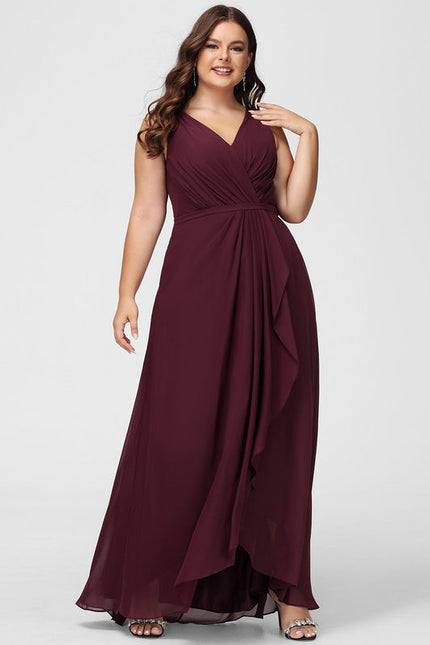 Robe Demoiselle D'Honneur Mousseline Aérienne - gallery 8