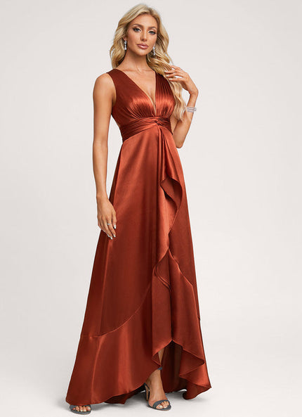 Robe Demoiselle D'Honneur En Satin