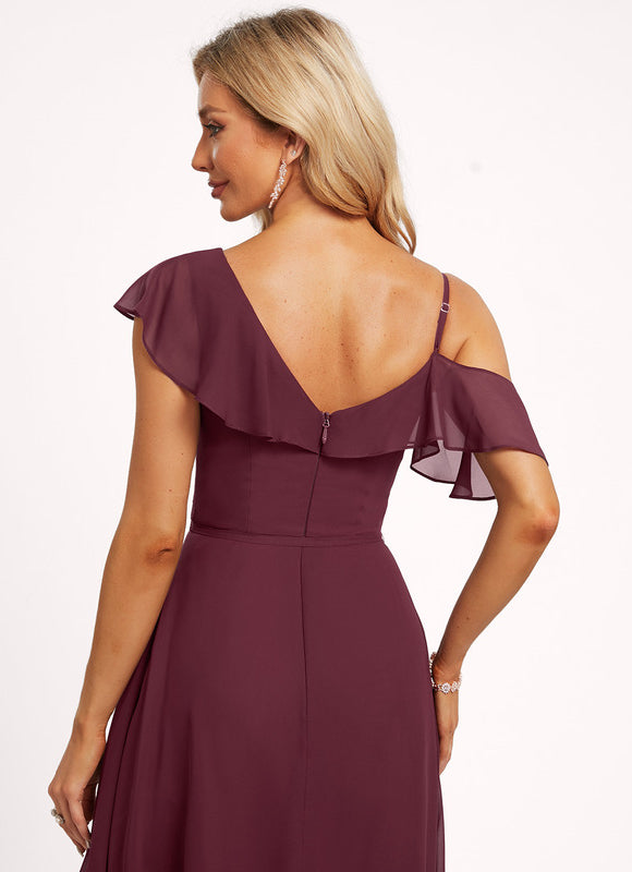 Robe Demoiselle D'Honneur Colorée - gallery 1