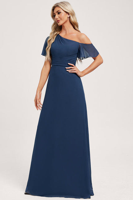 Robe Demoiselle D'Honneur Flottante Chic - gallery 3