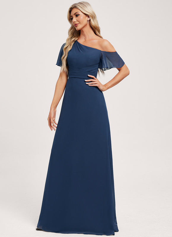 Robe Demoiselle D'Honneur Flottante Chic - gallery 3