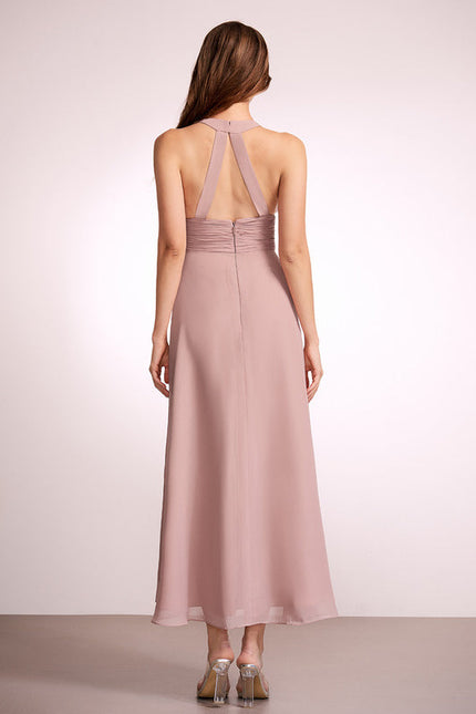 Robe Demoiselle D'Honneur Mousseline Aérienne - gallery 5