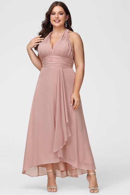 Robe Demoiselle D'Honneur Mousseline Aérienne - gallery 6