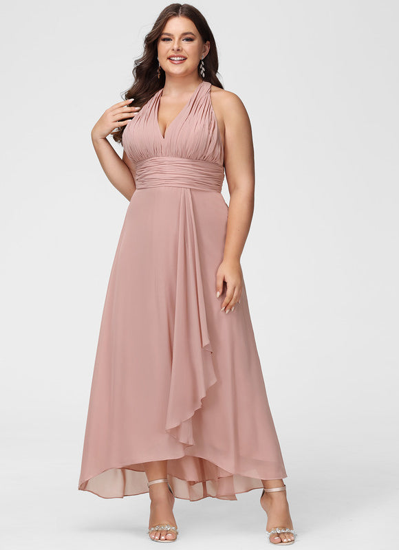 Robe Demoiselle D'Honneur Mousseline Aérienne - gallery 6