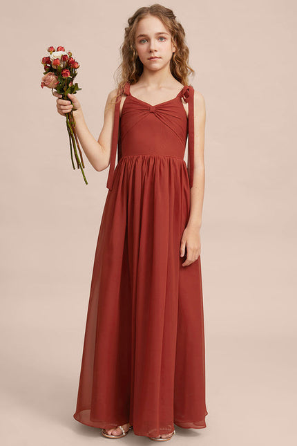 Robe Demoiselle D'Honneur Verte Éthérée - gallery 3