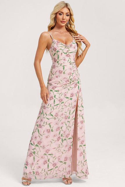 Robe Longue Fluide Demoiselle D'Honneur - gallery 2