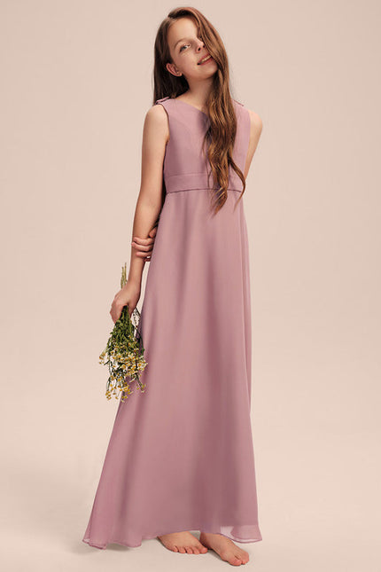 Robe Demoiselle D'Honneur Verte Éthérée - gallery 3