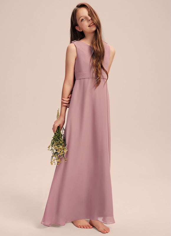 Robe Demoiselle D'Honneur Verte Éthérée - gallery 3