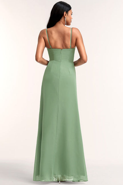 Robe Longue Fluide Demoiselle D'Honneur - gallery 4