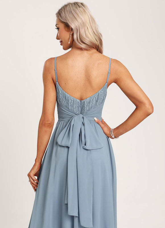 Robe Demoiselle D'Honneur Mousse Poudrée - gallery 4